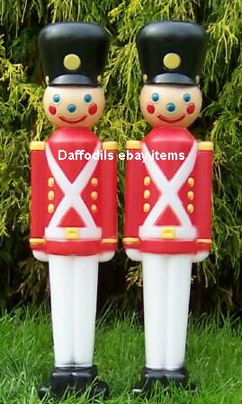 black hat toy soldier pair outdoor lawn plastic christmas black hat toy soldier pair outdoor lawn plastic christmas