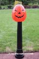 Pumpkin on a Post