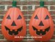 Half Pumpkin Outdoor Light Cover Set of Two