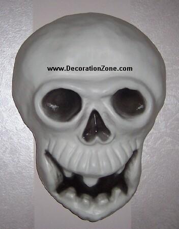 Hanging Halloween Skull Face