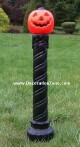 Halloween Light Pole - Pumpkin