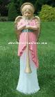 Angel with Horn - Pink Dress