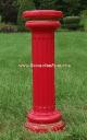 Christmas Pedestal - Red