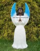 African American Angel with Blue Wings