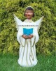 Choir Angel with Gold Wings - African American