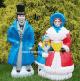 2 piece Victorian Caroler Set