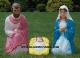 3 piece Painted Nativity Scene Set
