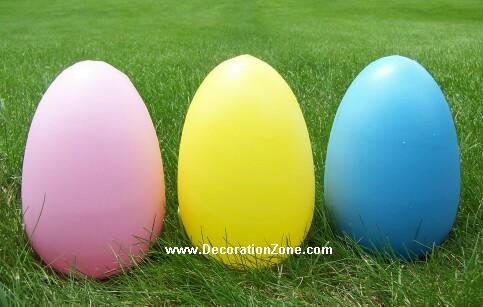 Hanging Small Easter Eggs {Set of 3}