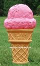 Ice Cream Cone Scoop - Strawberry
