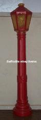 USED EMPIRE CHRISTMAS YELLOW TOP LANTERN BLOWMOLD LIGHT UP